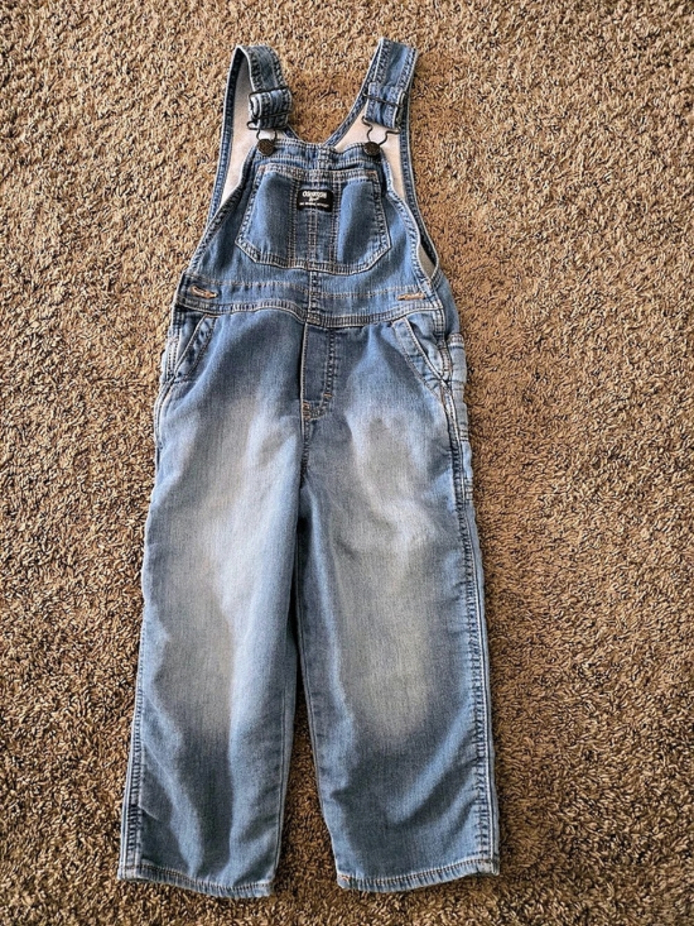 OshKosh B'gosh Classic Denim Overalls in Blue